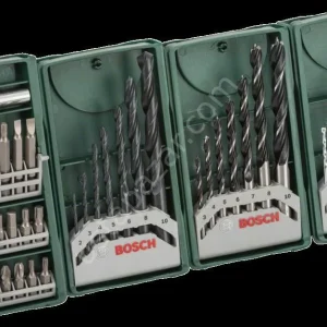 Bosch - X-Line Mini Wood, Concrete, Metal, Screwdriver Bit 3+1 Set 2607017071